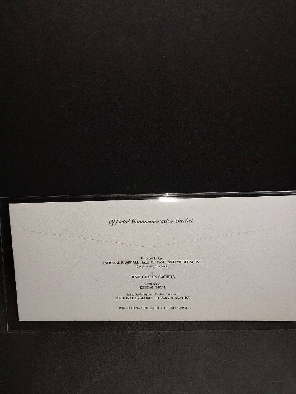 1998 Baseball HOF Induction FDC Envelope - Picture 5 of 8